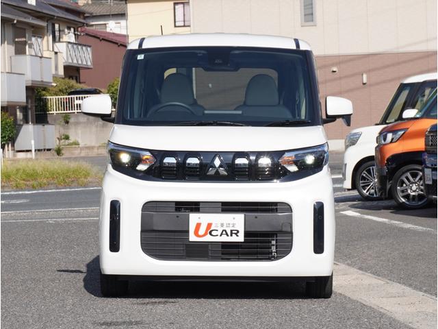 ｅＫスペース Ｍ　社用車アップ　レーンキープアシスト　パーキングセンサー　オートマチックハイビーム　デュアルエアバッグ　ＬＥＤ　バックモニター　盗難防止装置　シートヒーター　パワーウインドウ　メモリーナビ　ＴＶ　ＥＴＣ（3枚目）