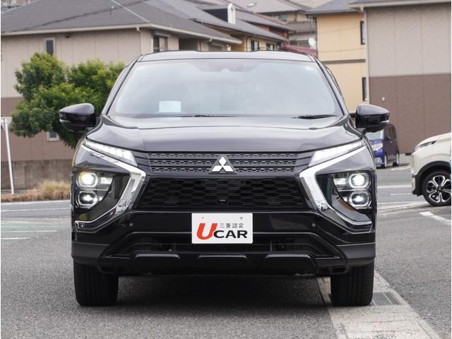 エクリプスクロスＰＨＥＶ ブラックエディション　アラウンドビューモニター　クリアランスソナー　サイドエアバッグ　スマートキー　ＬＥＤヘッドライト　シートヒーター　フルセグＴＶ　アダプティブクルーズコントロール　フルオートエアコン　誤発進抑制（8枚目）