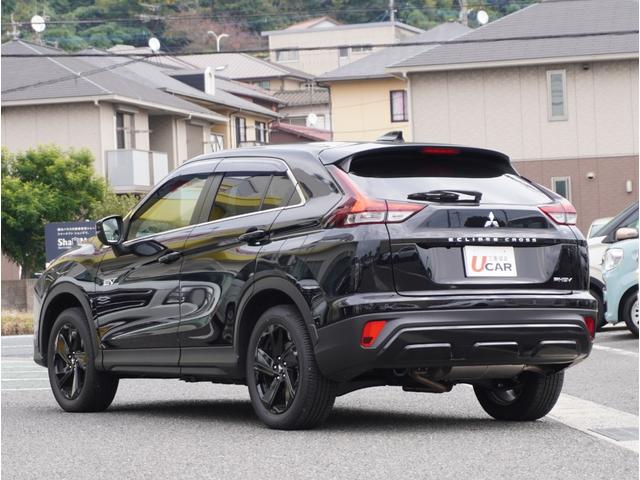 エクリプスクロスＰＨＥＶ ブラックエディション　アラウンドビューモニター　クリアランスソナー　サイドエアバッグ　スマートキー　ＬＥＤヘッドライト　シートヒーター　フルセグＴＶ　アダプティブクルーズコントロール　フルオートエアコン　誤発進抑制（25枚目）