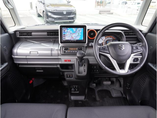 スペーシアギア ハイブリッドＸＺ　アイストップ　アダクティブクルーズ　ＡＨＢ　ＶＳＡ　シートヒター　車線逸脱　パワーウインドウ　ＬＥＤ　ミュージックプレイヤー接続可　イモビライザー　ナビＴＶ　キーフリー　メモリーナビ　ＤＶＤ　パワステ（2枚目）