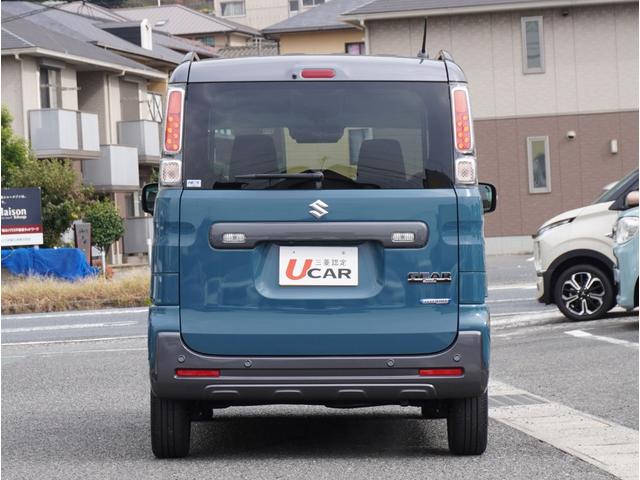 スペーシアギア ハイブリッドＸＺ　アイストップ　アダクティブクルーズ　ＡＨＢ　ＶＳＡ　シートヒター　車線逸脱　パワーウインドウ　ＬＥＤ　ミュージックプレイヤー接続可　イモビライザー　ナビＴＶ　キーフリー　メモリーナビ　ＤＶＤ　パワステ（20枚目）