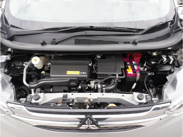 ｅＫワゴン Ｇ　衝突軽減ブレーキ　前席シートヒーター　フルセグＴＶ　クリアランスソナー　ナビＴＶ　全周囲カメラ　スマートキー　アイドリングストップ　ベンチシート　バックカメラ　オートエアコン　盗難警報装置　寒冷地仕様（75枚目）