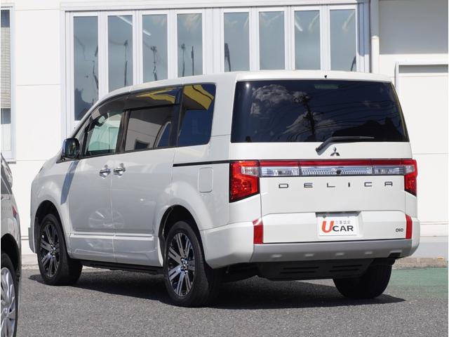 デリカＤ：５ Ｐ　追従クルーズ　Ｂモニター　ＡＴハイビーム　シートヒーター　電動シ－ト　寒冷地仕様　ＡＢＳ　３列　オートエアコン　ＡＳＣ　盗難防止装置　パワーウインドウ　エアバッグ　助手席エアバッグ　アルミ付き　ＬＤＰ（15枚目）