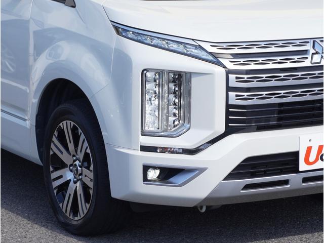 デリカＤ：５ Ｐ　追従クルーズ　Ｂモニター　ＡＴハイビーム　シートヒーター　電動シ－ト　寒冷地仕様　ＡＢＳ　３列　オートエアコン　ＡＳＣ　盗難防止装置　パワーウインドウ　エアバッグ　助手席エアバッグ　アルミ付き　ＬＤＰ（20枚目）