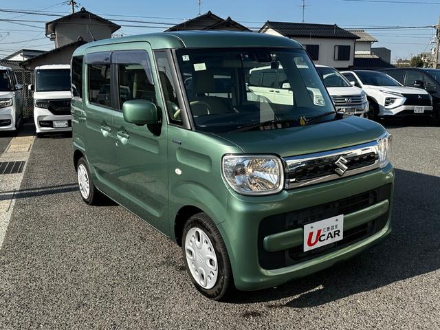 スペーシア ハイブリッドX 誤発信抑制 TVナビ VSA シートH 左右電動スライドドア 車線逸脱 盗難警報装置 スマートキー・プッシュスタート Sエネチャージ キーレススタートシステム ETC付き フロントカメラ Rカメラ(71枚目)