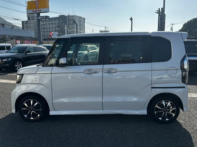 Ｎ－ＢＯＸカスタム Ｇ・Ｌホンダセンシング　ドライブレコーダー付　ベンチＳ　パワーウインドー　レーダクルーズ　Ｂモニタ　横滑防止　スマートキープッシュスタート　フルセグ地デジＴＶ　車線逸脱　運転席エアバッグ　ＡＵＴＯエアコン　ＥＴＣ付き　アルミ（12枚目）