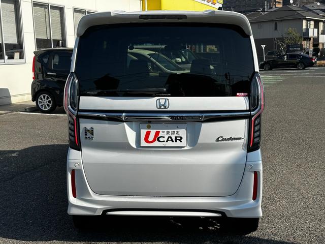 Ｎ－ＢＯＸカスタム Ｇ・Ｌホンダセンシング　ドライブレコーダー付　ベンチＳ　パワーウインドー　レーダクルーズ　Ｂモニタ　横滑防止　スマートキープッシュスタート　フルセグ地デジＴＶ　車線逸脱　運転席エアバッグ　ＡＵＴＯエアコン　ＥＴＣ付き　アルミ（17枚目）