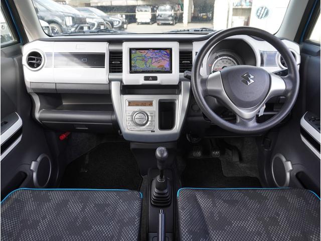 ハスラー G キ-レス Sヒーター デュアルエアバッグ Iストップ AUTOエアコン イモビ フルフラット ETC付き パワーウィンドウ ナビTV パワーステアリング エアB 1セグTV ABS メモリーナビ(9枚目)