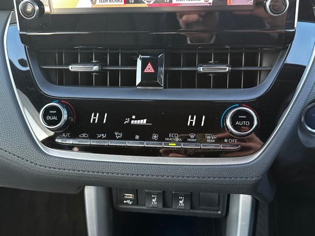 カローラクロス ハイブリッド　Ｚ　電動シ－ト　ドライブレコーダ　追従クルーズ　シ－トヒ－タ－　地デジＴＶ　ＡＨＢ　プリクラッシュセーフティシステム　キーレスエントリー　Ｆカメラ　アイドリングストップ　横滑防止装置　ＡＡＣ　サイドカメラ（64枚目）