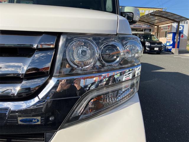 N-BOXカスタム G・Lパッケージ ETC バックカメラ 両側スライド・片側電動 ナビ TV オートライト HID スマートキー アイドリングストップ 電動格納ミラー ベンチシート CVT 盗難防止システム ABS ESC CD(17枚目)
