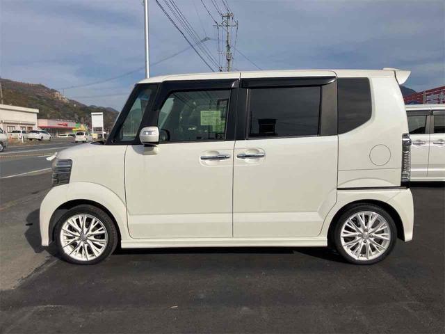 Ｎ－ＢＯＸカスタム Ｇ・Ｌパッケージ　ＥＴＣ　バックカメラ　両側スライド・片側電動　ナビ　ＴＶ　オートライト　ＨＩＤ　スマートキー　電動格納ミラー　ベンチシート　ＣＶＴ　盗難防止システム　ＡＢＳ　ＥＳＣ　ＣＤ　ＤＶＤ再生（15枚目）