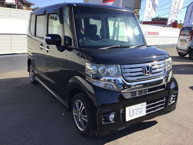 N-BOXカスタム G・Aパッケージ ETC バックカメラ 両側電動スライドドア TV 衝突被害軽減システム オートライト HID スマートキー アイドリングストップ ベンチシート CVT 盗難防止システム ABS ESC CD(12枚目)