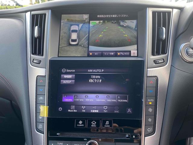 スカイライン ４００Ｒ　ドライブレコーダー　クリアランスソナー　オートクルーズコントロール　衝突被害軽減システム　全周囲カメラ　ナビ　ＴＶ　アルミホイール　オートライト　ＬＥＤヘッドランプ　サンルーフ　ＡＴ　シートヒーター（3枚目）