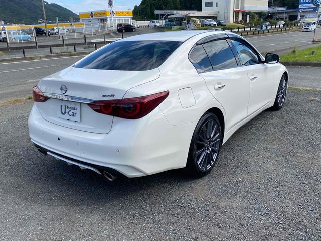 スカイライン ４００Ｒ　ドライブレコーダー　クリアランスソナー　オートクルーズコントロール　衝突被害軽減システム　全周囲カメラ　ナビ　ＴＶ　アルミホイール　オートライト　ＬＥＤヘッドランプ　サンルーフ　ＡＴ　シートヒーター（13枚目）