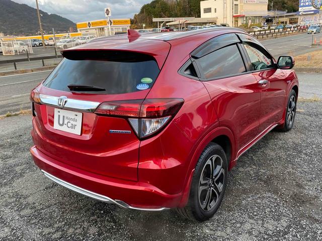 ヴェゼル ハイブリッドZ・ホンダセンシング ハイブリッド ドライブレコーダー バックカメラ TV オートクルーズコントロール レーンアシスト 衝突被害軽減システム オートライト LEDヘッドランプ スマートキー 電動格納ミラー AT(14枚目)