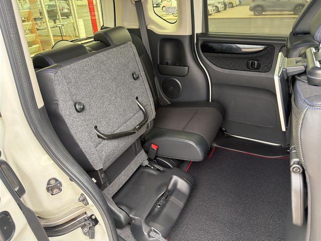 N-BOXカスタム G ターボSSブラックスタイルパッケージ ETC バックカメラ 両側電動スライドドア TV オートクルーズコントロール 衝突被害軽減システム HID スマートキー アイドリングストップ 電動格納ミラー シートヒーター ベンチシート CVT(9枚目)
