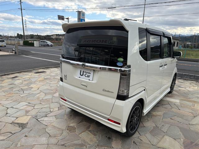 N-BOXカスタム G ターボSSブラックスタイルパッケージ ETC バックカメラ 両側電動スライドドア TV オートクルーズコントロール 衝突被害軽減システム HID スマートキー アイドリングストップ 電動格納ミラー シートヒーター ベンチシート CVT(14枚目)