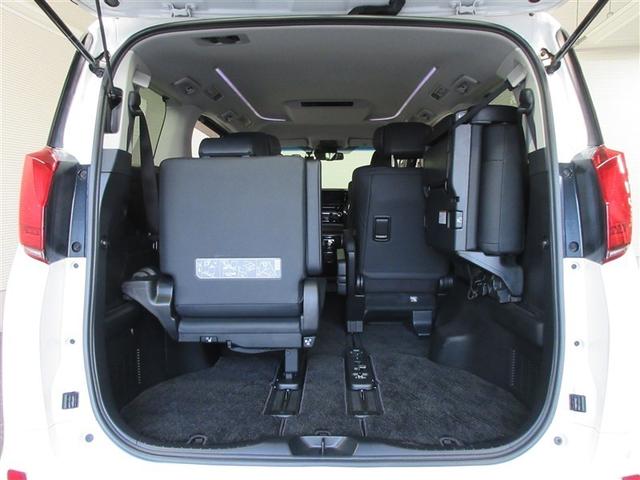 アルファード 2.5S Cパッケージ 革シート メモリーナビ バックカメラ 衝突被害軽減システム ETC ドラレコ 両側電動スライド LEDヘッドランプ 乗車定員7人 3列シート ワンオーナー 記録簿(35枚目)