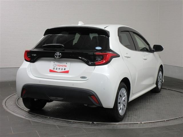 ヤリス Z メモリーナビ バックカメラ 衝突被害軽減システム ETC ドラレコ LEDヘッドランプ ワンオーナー 記録簿(4枚目)