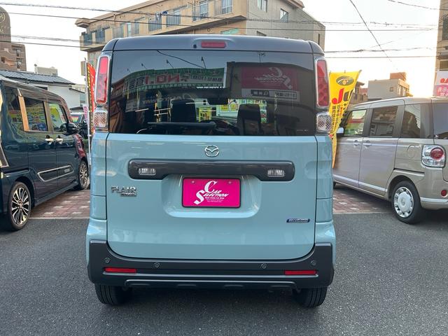 フレアワゴンタフスタイル ハイブリッドＸＳ　２年保証　ナビ　フルセグ　ＥＴＣ　Ｂｌｕｅｔｏｏｔｈ　シートヒーター　両側電動スライド　ＵＳＢ　オートクルーズ　リアサーキューレーター　衝突被害軽減ブレーキ（5枚目）