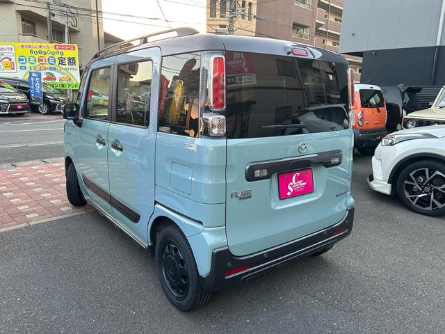 フレアワゴンタフスタイル ハイブリッドＸＳ　２年保証　ナビ　フルセグ　ＥＴＣ　Ｂｌｕｅｔｏｏｔｈ　シートヒーター　両側電動スライド　ＵＳＢ　オートクルーズ　リアサーキューレーター　衝突被害軽減ブレーキ（6枚目）