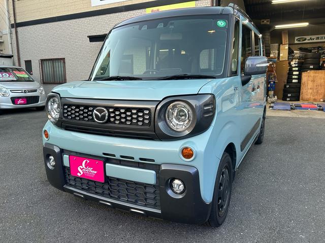 フレアワゴンタフスタイル ハイブリッドＸＳ　２年保証　ナビ　フルセグ　ＥＴＣ　Ｂｌｕｅｔｏｏｔｈ　シートヒーター　両側電動スライド　ＵＳＢ　オートクルーズ　リアサーキューレーター　衝突被害軽減ブレーキ（12枚目）