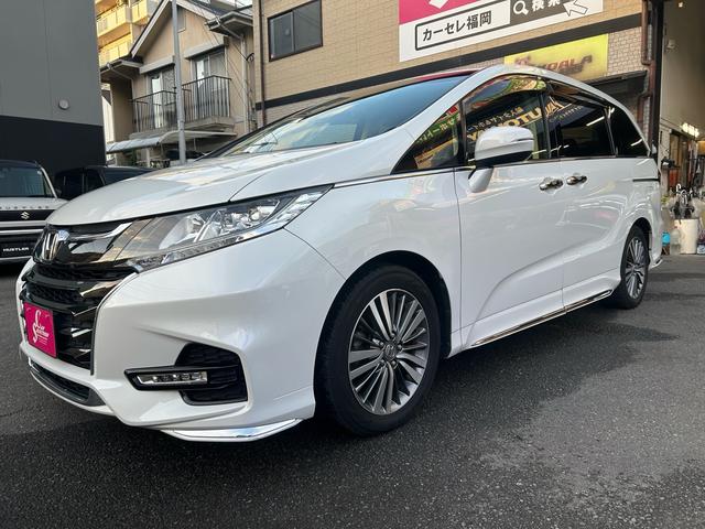 オデッセイ アブソルート・ホンダセンシング 2年保証 純正ナビ 電動シート 純正17インチアルミ ETC2.0 バックカメラ Bluetooth 両側電動スライド フルセグ オットマン(15枚目)