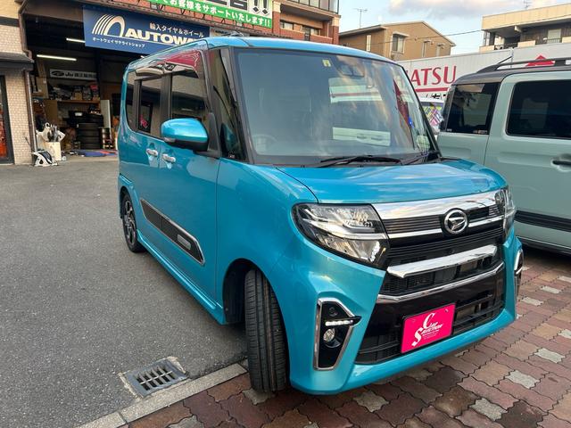 タント カスタムＲＳスタイルセレクション　２年保証　ナビ　フルセグ　後席モニター　ＥＴＣ　全方位カメラ　ターボ　シートヒーター　Ｂｌｕｅｔｏｏｔｈ　両側電動スライド　オートクルーズ（3枚目）