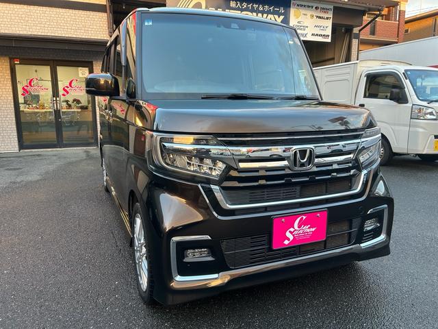 Ｎ－ＢＯＸカスタム Ｌターボ　２年保証　純正ナビ　フルセグ　ＥＴＣ　バックカメラ　ターボ　ホンダセンシング　シートヒーター　両側電動スライド　Ｂｌｕｅｔｏｏｔｈ　純正１５インチアルミ（11枚目）