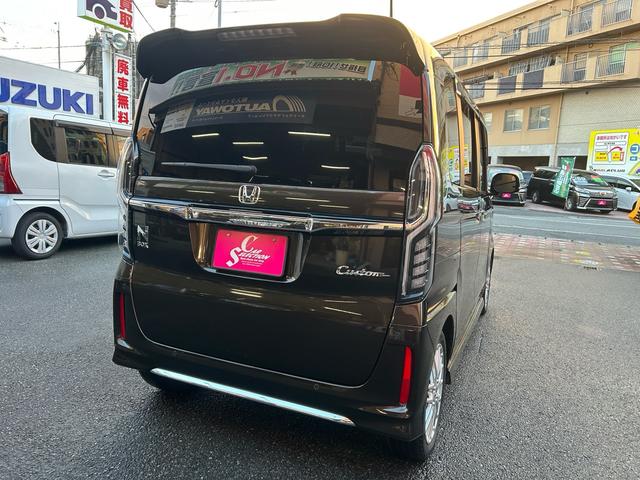 Ｎ－ＢＯＸカスタム Ｌターボ　２年保証　純正ナビ　フルセグ　ＥＴＣ　バックカメラ　ターボ　ホンダセンシング　シートヒーター　両側電動スライド　Ｂｌｕｅｔｏｏｔｈ　純正１５インチアルミ（18枚目）