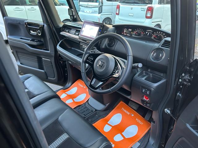 Ｎ－ＢＯＸカスタム Ｌターボ　２年保証　純正ナビ　フルセグ　ＥＴＣ　バックカメラ　ターボ　ホンダセンシング　シートヒーター　両側電動スライド　Ｂｌｕｅｔｏｏｔｈ　純正１５インチアルミ（22枚目）