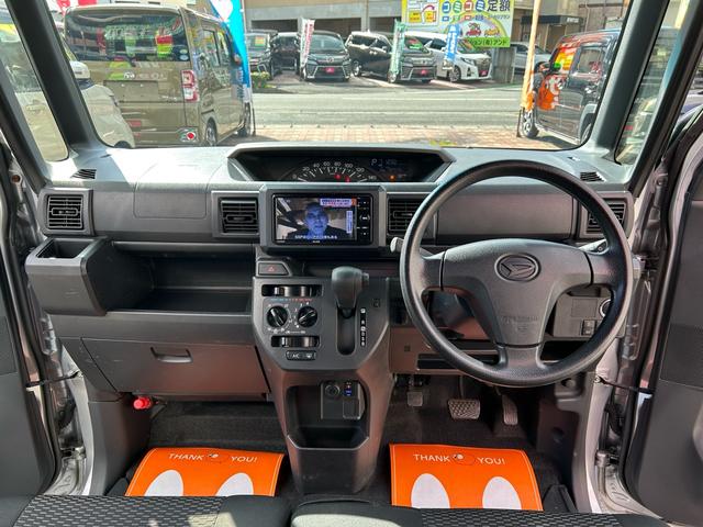 ハイゼットキャディー Ｄ　ＳＡＩＩＩ　２年保証　ナビ　ワンセグ　プッシュスタートシステム　衝突被害軽減ブレーキ　純正アルミ　両側スライド　２人乗（19枚目）