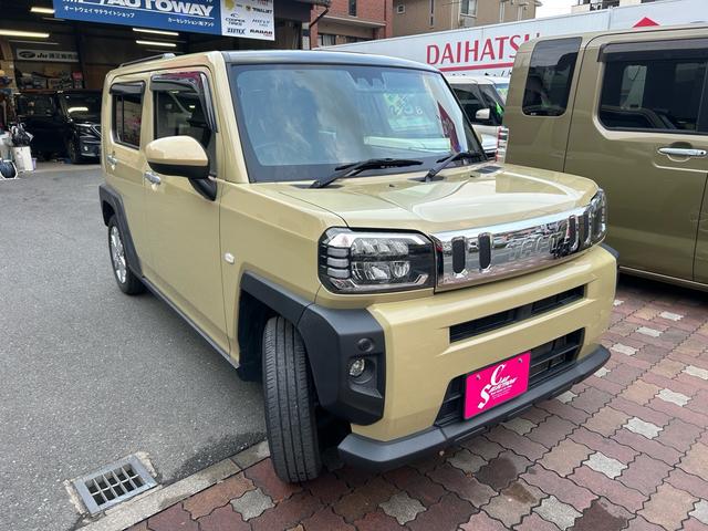 タフト Ｇ　２年保証　社外ナビ　ワンセグ　バックカメラ　Ｂｌｕｅｔｏｏｔｈ　ムーンルーフ　純正アルミ　衝突被害軽減ブレーキ（3枚目）