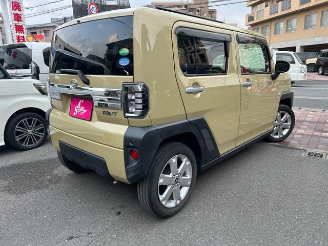 タフト Ｇ　２年保証　社外ナビ　ワンセグ　バックカメラ　Ｂｌｕｅｔｏｏｔｈ　ムーンルーフ　純正アルミ　衝突被害軽減ブレーキ（4枚目）