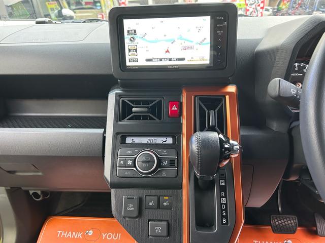 タフト Ｇ　２年保証　社外ナビ　ワンセグ　バックカメラ　Ｂｌｕｅｔｏｏｔｈ　ムーンルーフ　純正アルミ　衝突被害軽減ブレーキ（28枚目）