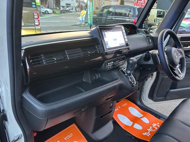 Ｎ－ＢＯＸカスタム Ｌターボ　２年保証　純正ナビ　フルセグ　ＥＴＣ　ターボ　バックカメラ　Ｂｌｕｅｔｏｏｔｈ　純正アルミ　ツートンカラー　ホンダセンシング（38枚目）