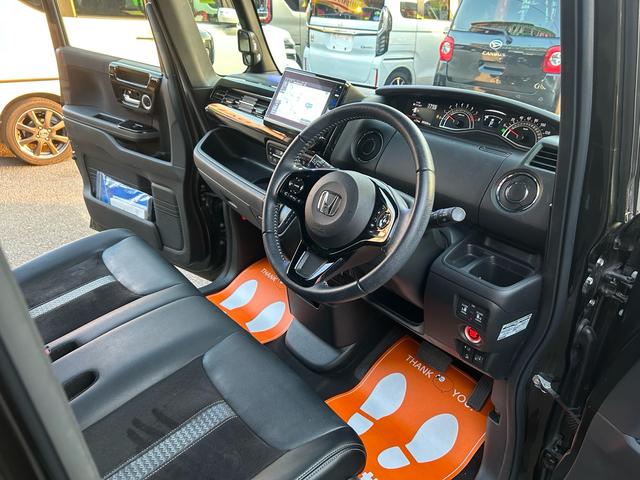 Ｎ－ＢＯＸカスタム Ｌターボ　２年保証　純正ナビ　フルセグ　ＥＴＣ　ホンダセンシング　ドライブレコーダー　両側電動スライド　Ｂｌｕｅｔｏｏｔｈ　純正アルミ（22枚目）