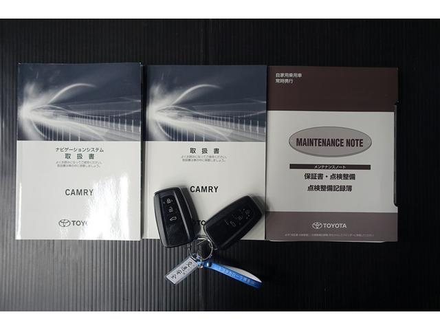 カムリ ＷＳレザーパッケージ　ワンオーナ　本革シ　地デジＴＶ　クルーズコントロール　記録簿有　アルミホイール　スマートキープッシュスタート　ナビ・ＴＶ　サイドカーテンエアバック　ＥＴＣ付き　パワーシート　ＤＶＤ　デュアルエアバッグ（20枚目）