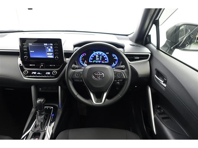 カローラクロス ハイブリッド　Ｓ　衝突軽減　エアバッグ　クルーズコントロール　ＬＥＤヘッドライト　ＥＴＣ車載器　アルミホイール　Ｂモニター　スマートキー　ドラレコ　キーレス　ミュージックプレイヤー接続可　横滑り防止機能　オートエアコン（5枚目）