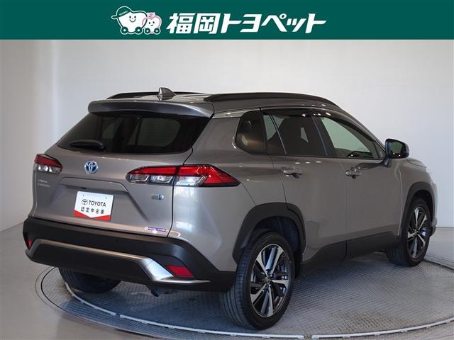 カローラクロス ハイブリッド Z 衝突被害軽減システム メモリーナビ フルセグ バックカメラ ETC LEDヘッドランプ スマートキー(3枚目)