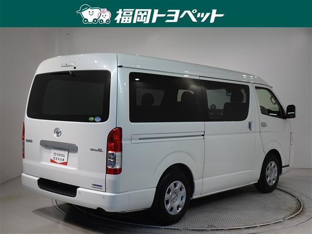 ハイエースバン ロングスーパーＧＬ　衝突被害軽減システム　バックカメラ　ＥＴＣ　両側電動スライド　ＬＥＤヘッドランプ　ディーゼル（3枚目）