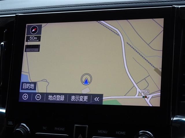 アルファード ３．５エグゼクティブラウンジＳ　衝突被害軽減システム　メモリーナビ　フルセグ　後席モニター　バックカメラ　ＥＴＣ　サンルーフ　両側電動スライド　フルエアロ　３列シート　ＬＥＤヘッドランプ　スマートキー　乗車定員７人（6枚目）