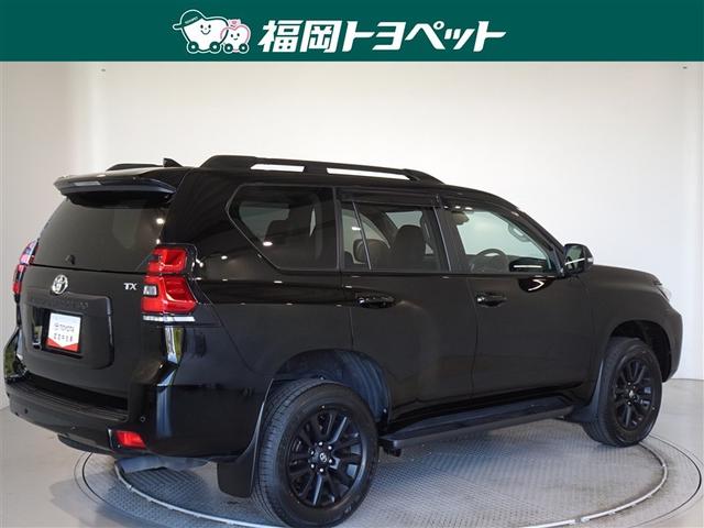 ランドクルーザープラド ＴＸ　Ｌパッケージ　マットブラックエディション　衝突被害軽減システム　メモリーナビ　バックカメラ　ＥＴＣ　サンルーフ　３列シート　ＬＥＤヘッドランプ　４ＷＤ　寒冷地　スマートキー　乗車定員７人（3枚目）