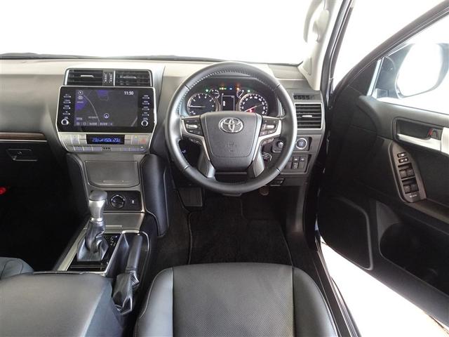 ランドクルーザープラド ＴＸ　Ｌパッケージ　マットブラックエディション　衝突被害軽減システム　メモリーナビ　バックカメラ　ＥＴＣ　サンルーフ　３列シート　ＬＥＤヘッドランプ　４ＷＤ　寒冷地　スマートキー　乗車定員７人（5枚目）