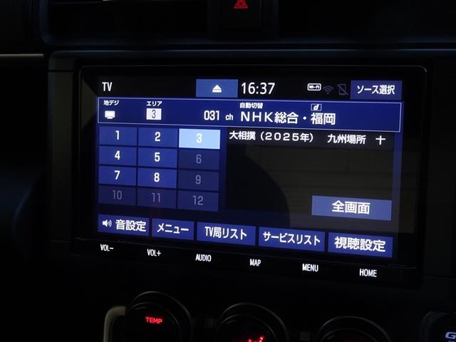ＧＲ８６ ＲＺ　メモリーナビ　フルセグ　バックカメラ　ＥＴＣ　ＬＥＤヘッドランプ　寒冷地　スマートキー（7枚目）