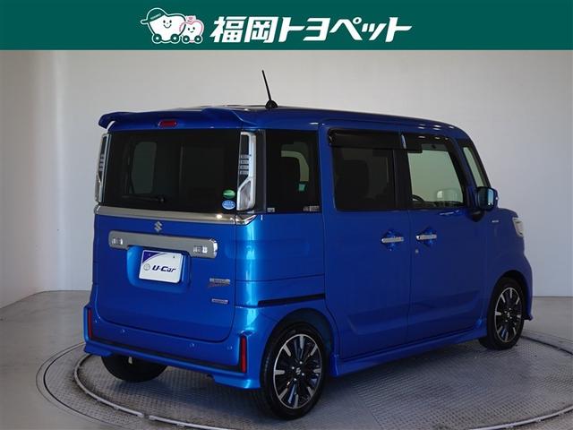 スペーシアカスタム ハイブリッドＸＳターボ　衝突被害軽減システム　メモリーナビ　フルセグ　バックカメラ　ＥＴＣ　両側電動スライド　ＬＥＤヘッドランプ　スマートキー（3枚目）