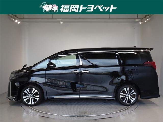 アルファード 2.5S Cパッケージ 衝突被害軽減システム メモリーナビ フルセグ 後席モニター バックカメラ ETC 両側電動スライド フルエアロ 3列シート LEDヘッドランプ スマートキー 乗車定員7人(2枚目)