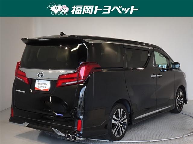アルファード 2.5S Cパッケージ 衝突被害軽減システム メモリーナビ フルセグ 後席モニター バックカメラ ETC 両側電動スライド フルエアロ 3列シート LEDヘッドランプ スマートキー 乗車定員7人(3枚目)
