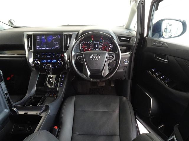 アルファード 2.5S Cパッケージ 衝突被害軽減システム メモリーナビ フルセグ 後席モニター バックカメラ ETC 両側電動スライド フルエアロ 3列シート LEDヘッドランプ スマートキー 乗車定員7人(5枚目)