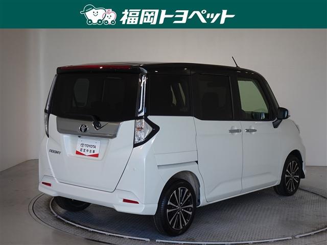 ルーミー カスタムＧ－Ｔ　衝突被害軽減システム　メモリーナビ　フルセグ　後席モニター　バックカメラ　ＥＴＣ　ドラレコ　両側電動スライド　ＬＥＤヘッドランプ　スマートキー（3枚目）